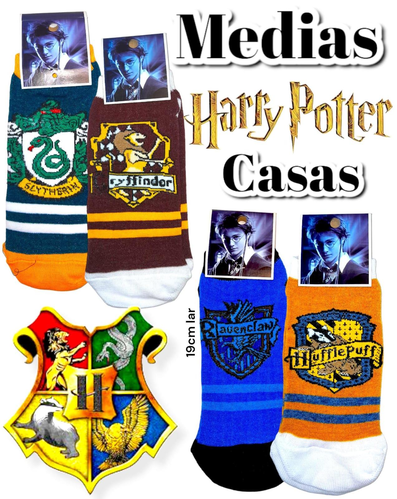Set de Medias Harry Potter Casas x 12